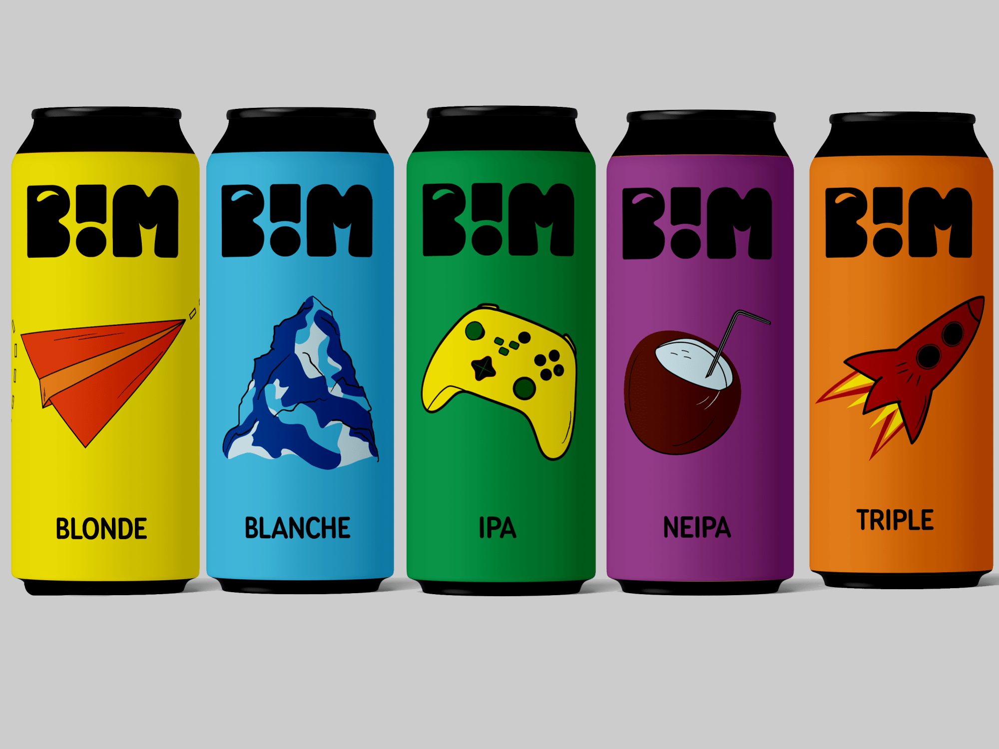 bim étiquette bière artisanale