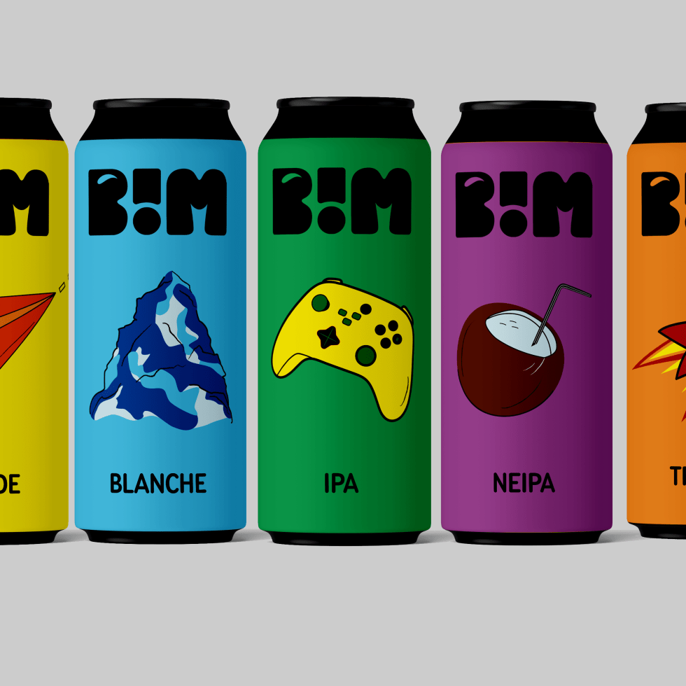 bim étiquette bière artisanale